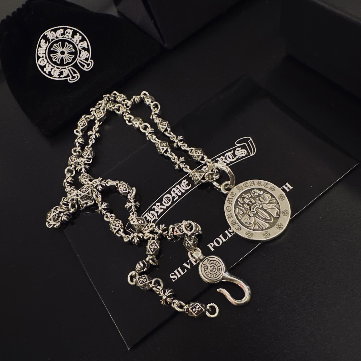 Chrome Hearts Silver Chain with Pendant